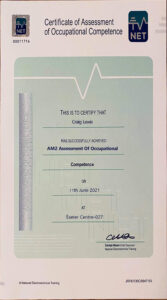 Authentic-Looking Fake certificate from AM2 Skill-based Exam