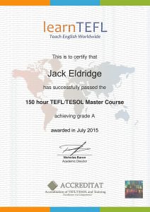 Accreditat TEFL Certificate PSD Template (version 2)