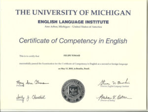 Authentic-Looking Fake certificate from University of Michigan