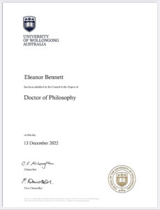 Authentic-Looking Fake certificate from University of Wollongong in Dubai