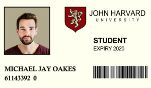 Create Anthony Hopkins Student ID Cards with Fillable PSD Templates