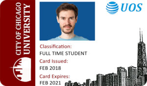 Create Chicago University Student ID Cards with Fillable PSD Templates