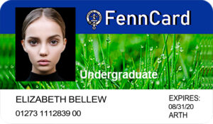 Create Fenn Card Student ID Cards with Fillable PSD Templates
