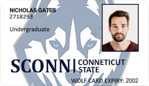 Create Sconni connecticut satte Student ID Cards with Fillable PSD Templates