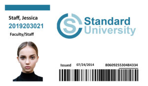 Create Standard University Student ID Cards with Fillable PSD Templates