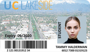 Create UK Lake Side Student ID Cards with Fillable PSD Templates