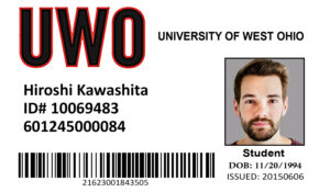Create Uwo Student ID Cards with Fillable PSD Templates