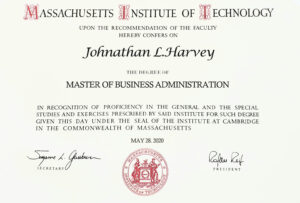 Authentic-Looking Fake certificate from MIT University