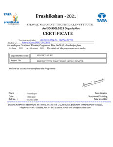 Stand Out with a Customizable Prashikshan Internship Certificate PSD Template
