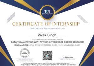 Stand Out with a Customizable tcr innovation Internship Certificate PSD Template