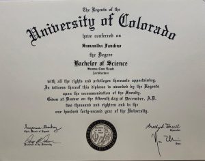Authentic-Looking Fake certificate from University Of Colorado