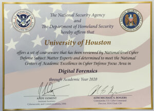 Authentic-Looking Fake certificate from University of Houston