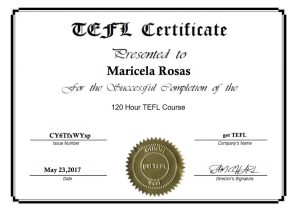 get TEFL Certificate PSD Template