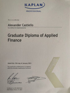 Fake Certificate from Kaplan Professional University Template