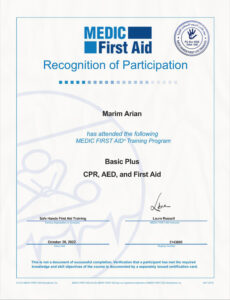 Fake Printable basicplus CPR/AED Certification