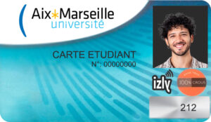 Create Aix-Marseille University Student ID Cards with Fillable PSD Templates