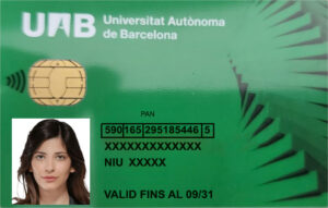 Create Autonomous University of Barcelona Student ID Cards with Fillable PSD Templates
