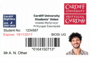Create Cardiff University Student ID Cards with Fillable PSD Templates