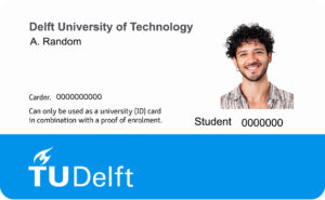 Create Delft University of Technology Student ID Cards with Fillable PSD Templates