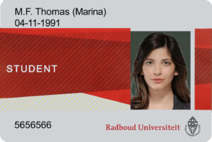 Create Radboud University Student ID Cards with Fillable PSD Templates