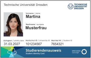 Create Technische University Dresden Student ID Cards with Fillable PSD Templates