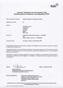 Customizable Fake Proof of RSA employer liability Insurance version2
