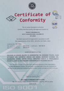 Customizable Fake Proof of Sri Lanka standards institution employer liability Insurance