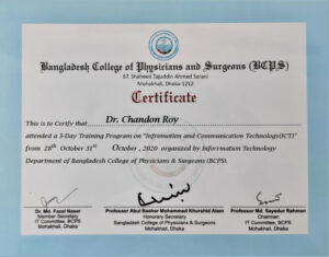 Fake Bangladesh college of physicians surgeons Medical Certificate PSD Templates