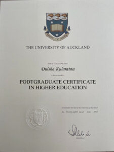Fake Certificate from Auckland University Of Technology Template