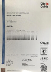 Fake Certificate from City Guilds University Template