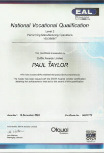 Fake Certificate from EMTA Awards Limited University Template