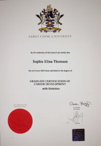 Fake Certificate from James Cook University Template