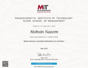 Fake Certificate from MIT University Template (version3)