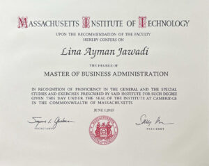 Fake Certificate from Massachusetts Institute of Technology Template