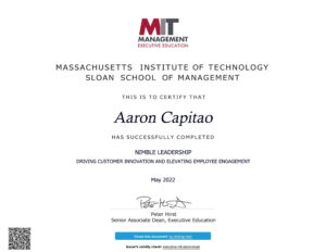 Fake Certificate from Massachusetts Institute of Technology Template (version2)