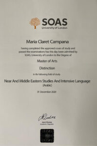 Fake Certificate from SOAS University Of London Template