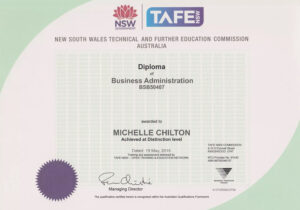 Fake Certificate from TAFE NSW University Template (version2)