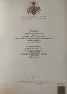 Fake Certificate from UWTSD certifcate University Template