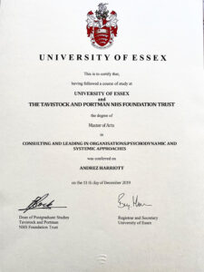 Fake Certificate from University Of Essex Template