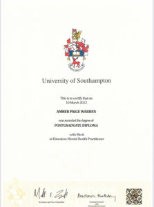 Fake Certificate from University Of Southampton Template