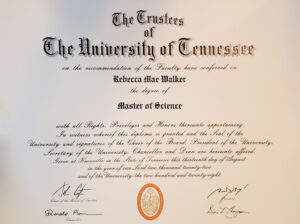 Fake Certificate from University Of Tennessee Template