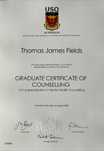 Fake Certificate from University of Southern Queensland Template