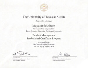 Fake Certificate from University of Texas at Austin Template