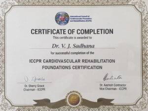 Fake Course on Cardiovascular Disease Medical Certificate PSD Templates (Version3)