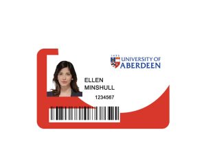 Create University of Aberdeen Student ID Cards with Fillable PSD Templates