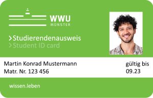 Create University of Munster Student ID Cards with Fillable PSD Templates