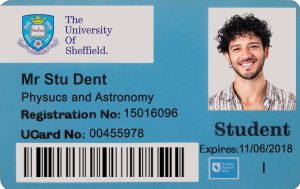 Create University of Sheffield Student ID Cards with Fillable PSD Templates