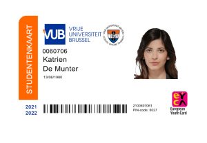 Create Vrije university Student ID Cards with Fillable PSD Templates